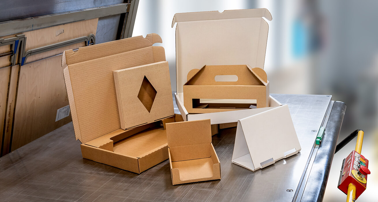 Stanzverpackungen aus Wellpappe