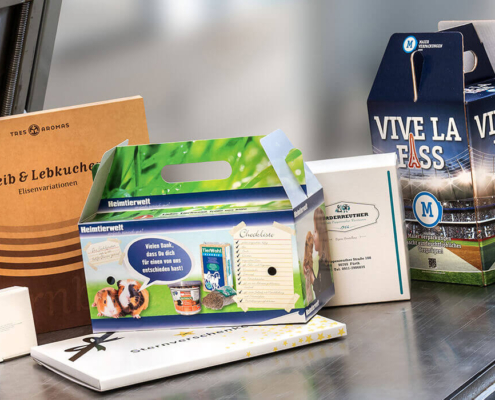 Bedruckte Verpackungen